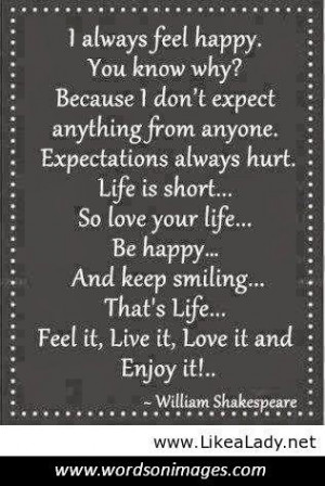 Good short quotes about life