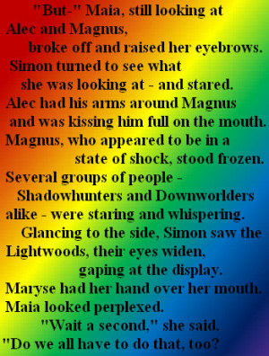 The Mortal Instruments Quotes In Latin The mortal instruments - malec
