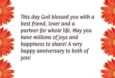 Cute Wedding Anniversary Quotes For Parents ~ Parents Anniversary ...
