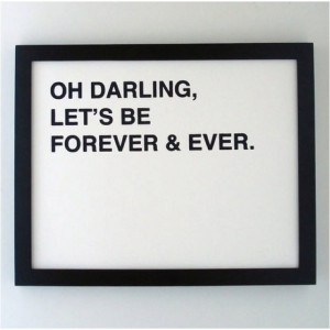 Oh darling