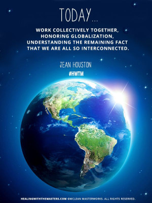 ... we are all so interconnected.