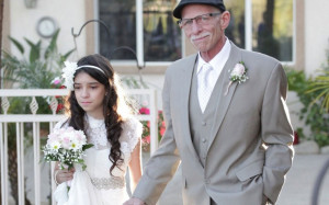 Cancer-Stricken Dad Walks 11-Year-Old Daughter Down Aisle in Emotional ...