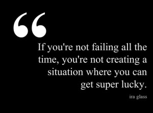 Ira glass writing quote