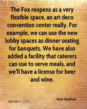 Herb Stratford Quotes