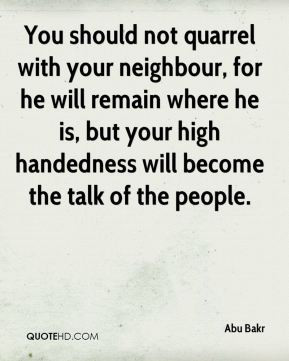 Neighbour Quotes