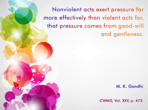 Mahatma Gandhi Quotes on Gentleness