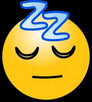 Snoring Sleeping Zz Smiley clip art