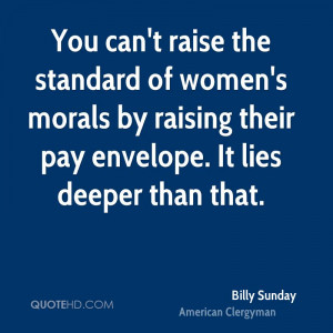 Billy Sunday Women Quotes