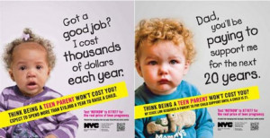 teen mom subway ad nyc