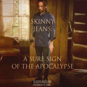 Ichabod Crane in skinny jeans (from the official Sleepy Hollow ...