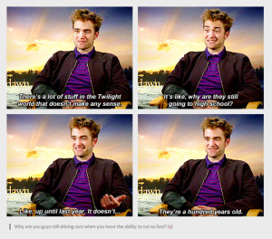 Featured Tumblr: Robert Pattinson Hates His Life and Also Twilight and ...