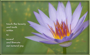 ... Beauty And Truth Within To reveal And Liberate Our Natural Joy - Joy