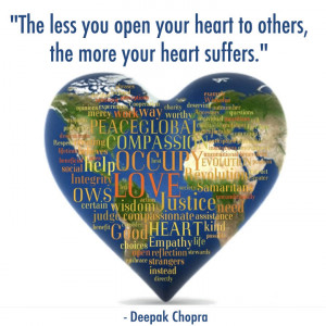 Deepak Chopra Open Your Heart Quotes