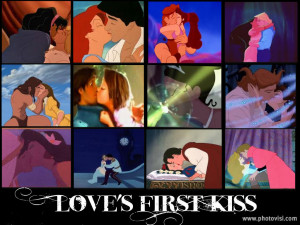 Disney Princess Loves first kiss