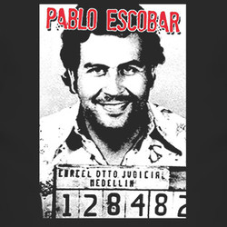 Pablo Escobar Columbian Drug Lord Medellin Gangster T Shirt $19 Buy ...