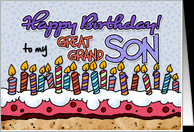 Happy Birthday to my great grandson card - Product #382377