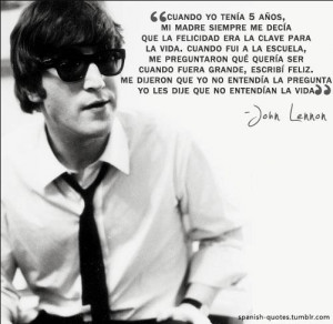 Cuando sea grande quiero ser... feliz