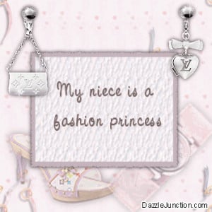 Niece Graphic. Niece quote. Niece image card