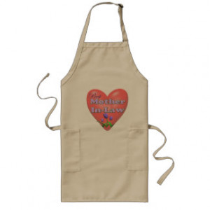 Best Mother-In-Law Mothers Day Gifts Long Apron