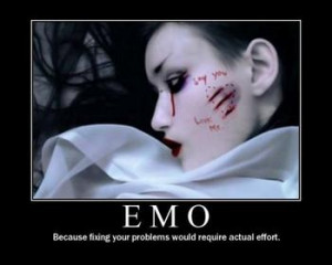 all emo people cut thats wat they'r meant 2 do!