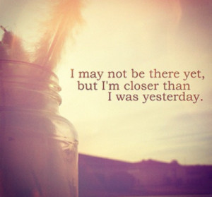 telling you this because today--almost a year to the day I found ...