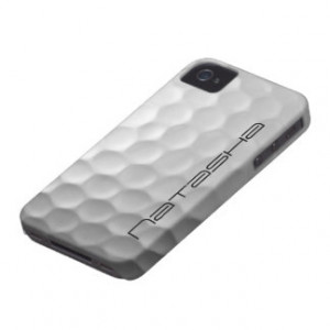 Personalized Golf Ball iPhone 4/4S Case White Golf