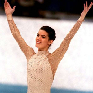 Women Figure Ice Skater 90s Sports