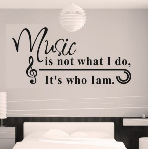 ... Music Wall Art Decor Vinyl Lettering Wall Word Art Decals Quotes Free