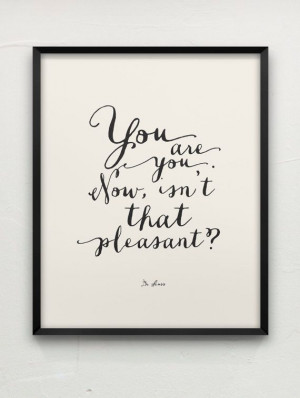 Dr Seuss quote print // instant download print // printable ...