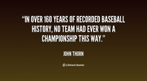 In over 160 years of recorded baseball history, no team had ever won a ...