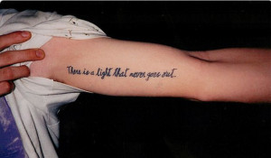 meaningful tattoo quotes and sayings