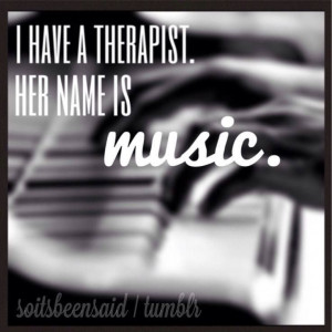 Therapy....