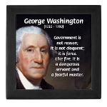 Politics: George Washington Keepsake Box