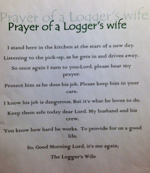 Logger's Wife