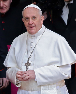 Newly elected Pope Francis, Cardinal Jorge Mario Bergoglio of ...