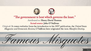 Famous falsely attributed quotes