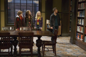 ... Fogelmanis and Peyton Meyer in Girl Meets World: Girl Meets Boy (2014