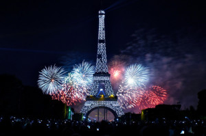 Paris fireworks bastille day La Fête Nationale (by margory.june )