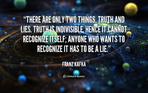 Truth And Lies Quotes