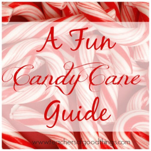 Fun Candy Cane Guide www.teachersofgoodthings.com