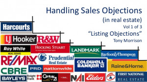 Handling objections vol 1 of 3 (listing)