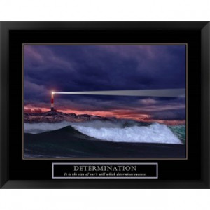 Handmade 'Determination-Lighthouse' Framed Art Today: $133.99 Add to ...