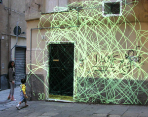 An outdoor interactive installation by Maurizio Bolognini ( Genoa ...