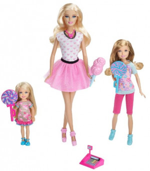 Barbie Sisters Candy Shop Playset