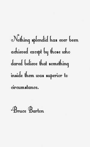 Bruce Barton Quotes & Sayings