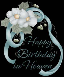 ... celebrating in your own special way..... Love you & Miss you bunches