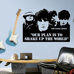 ... Stone-Roses-Ticket-Quote-VInyl-wall-art-sticker-room-decal-music-quote