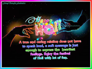 ... Holi Colorful Quotes Greeting Pictures with Best Wishes SMS in Hindi