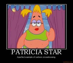 PATRICIA STAR - A perfect example of cartoon crossdressing.