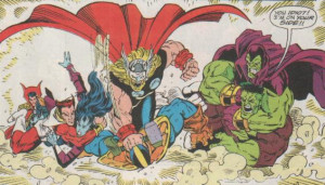 Hulk vs. Drax I Infinity Gauntlet #6